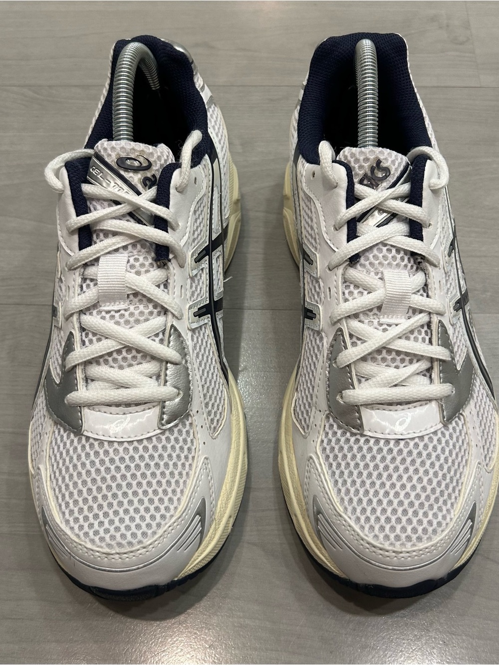 Asics Gel-1130 Womens Sz 10 Midnight Navy White Athletic Running Shoes Sneakers - Picture 3 of 9